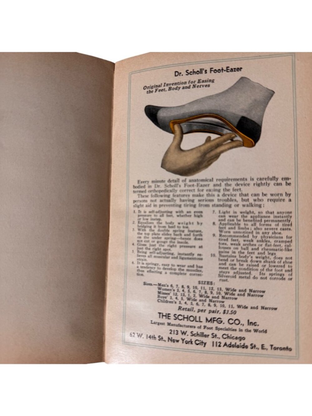 A Course in Podology National School of Podology Illust 1st Edition 1932 HC Book - Picture 15 of 16